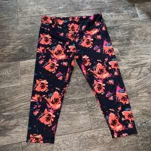 Floral print leggings